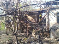 Bərdədə üç otaqlı ev yanaraq yararsız hala düşüb (FOTO)