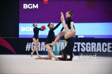 Bakıda bədii gimnastika üzrə 31-ci Ölkə Birinciliyi keçirilib (FOTO)