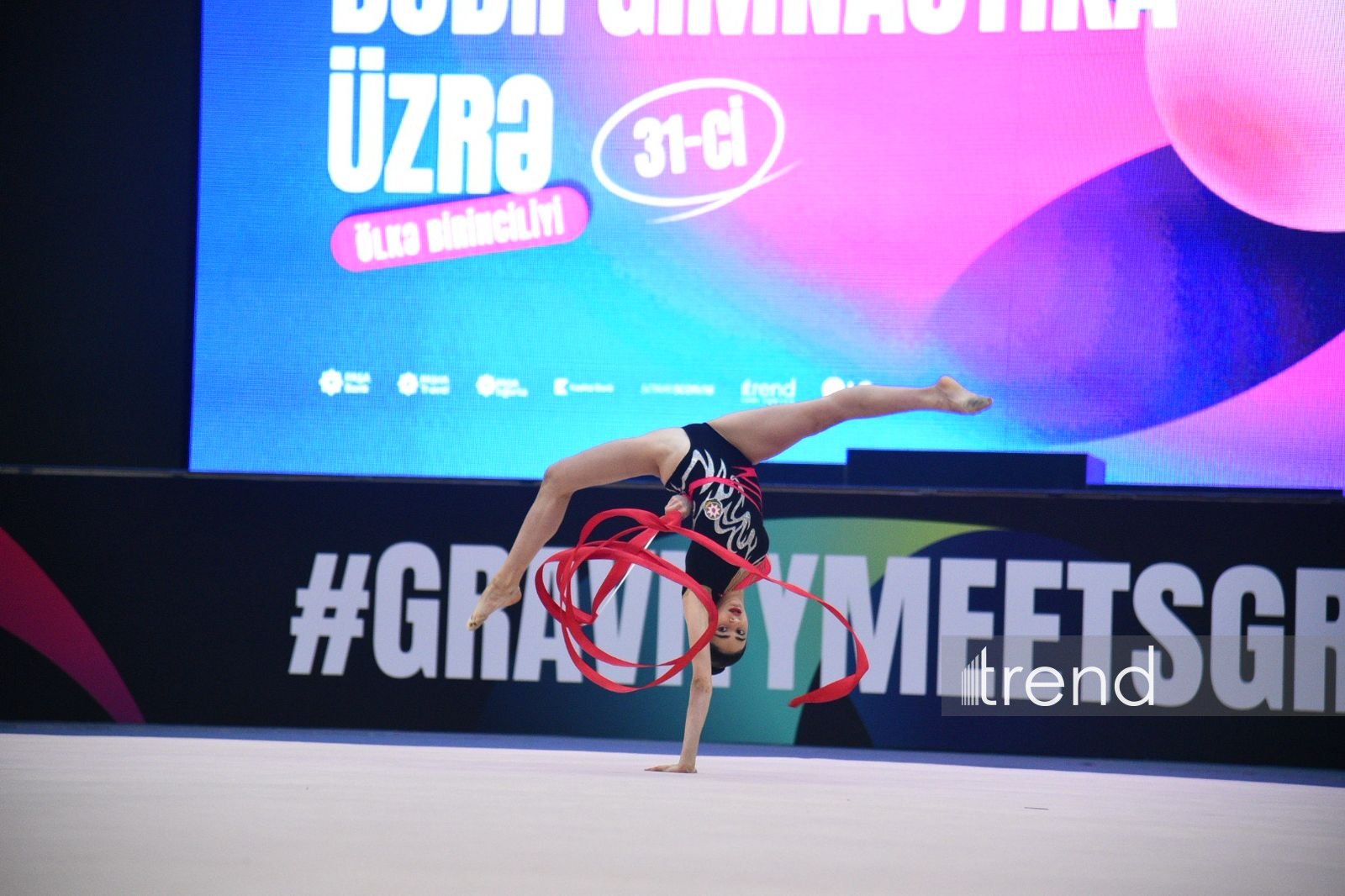 Bakıda bədii gimnastika üzrə 31-ci Ölkə Birinciliyi keçirilib (FOTO)