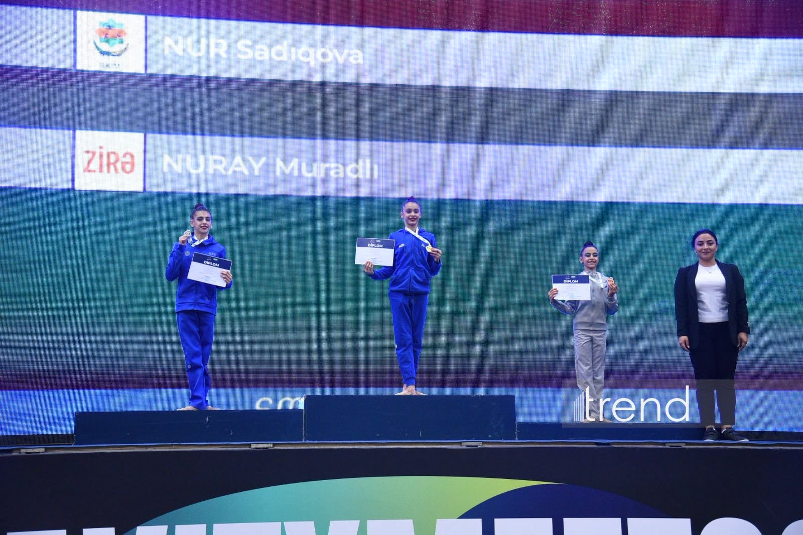 Bakıda bədii gimnastika üzrə 31-ci Ölkə Birinciliyi keçirilib (FOTO)