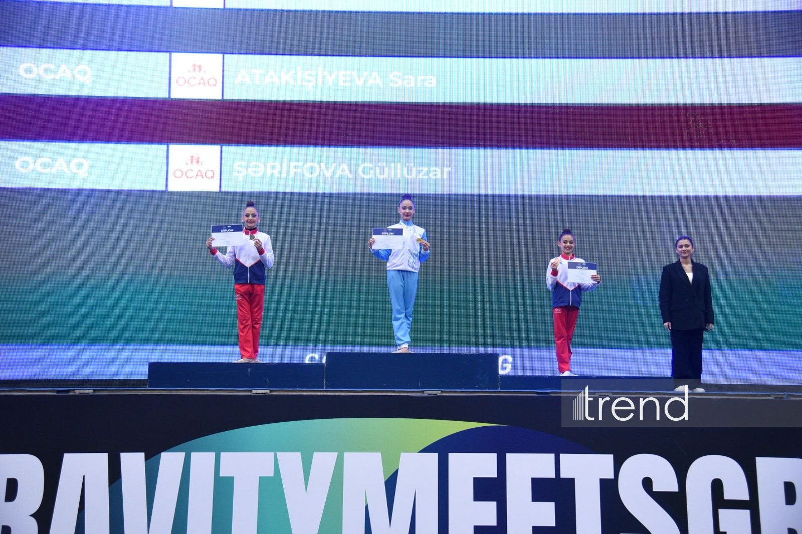 Bakıda bədii gimnastika üzrə 31-ci Ölkə Birinciliyi keçirilib (FOTO)