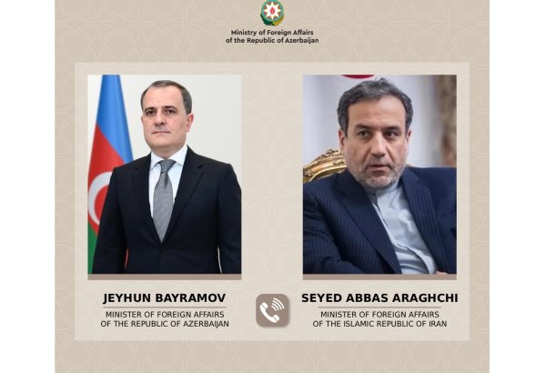 Ceyhun Bayramov və Abbas Əraqçi ABŞ ilə əldə olunan atəşkəs razılaşması barədə fikir mübadiləsi aparıblar