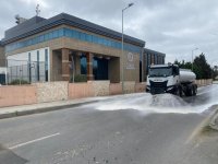 Güclü yağışlardan sonra Bakı “yuyuldu” (FOTO)