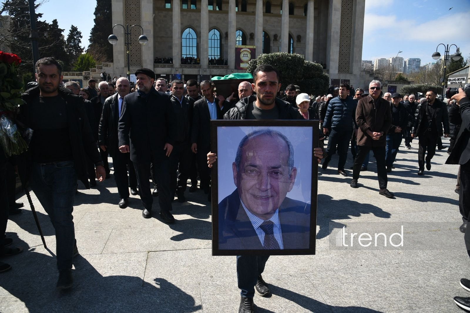 Xalq artisti Rasim Balayev ilə vida mərasimi keçirilib (FOTO) (YENİLƏNİB)