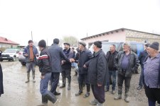 Xaçmazda icra başçısı zərərçəkmiş kəndlərə baş çəkdi: tapşırıqlar verdi (FOTO)