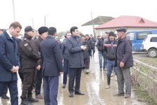 Xaçmazda icra başçısı zərərçəkmiş kəndlərə baş çəkdi: tapşırıqlar verdi (FOTO)