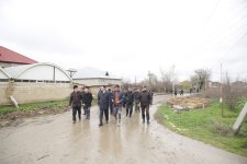 Xaçmazda icra başçısı zərərçəkmiş kəndlərə baş çəkdi: tapşırıqlar verdi (FOTO)