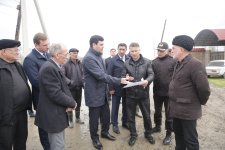 Xaçmazda icra başçısı zərərçəkmiş kəndlərə baş çəkdi: tapşırıqlar verdi (FOTO)