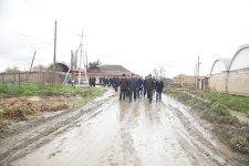 Xaçmazda icra başçısı zərərçəkmiş kəndlərə baş çəkdi: tapşırıqlar verdi (FOTO)