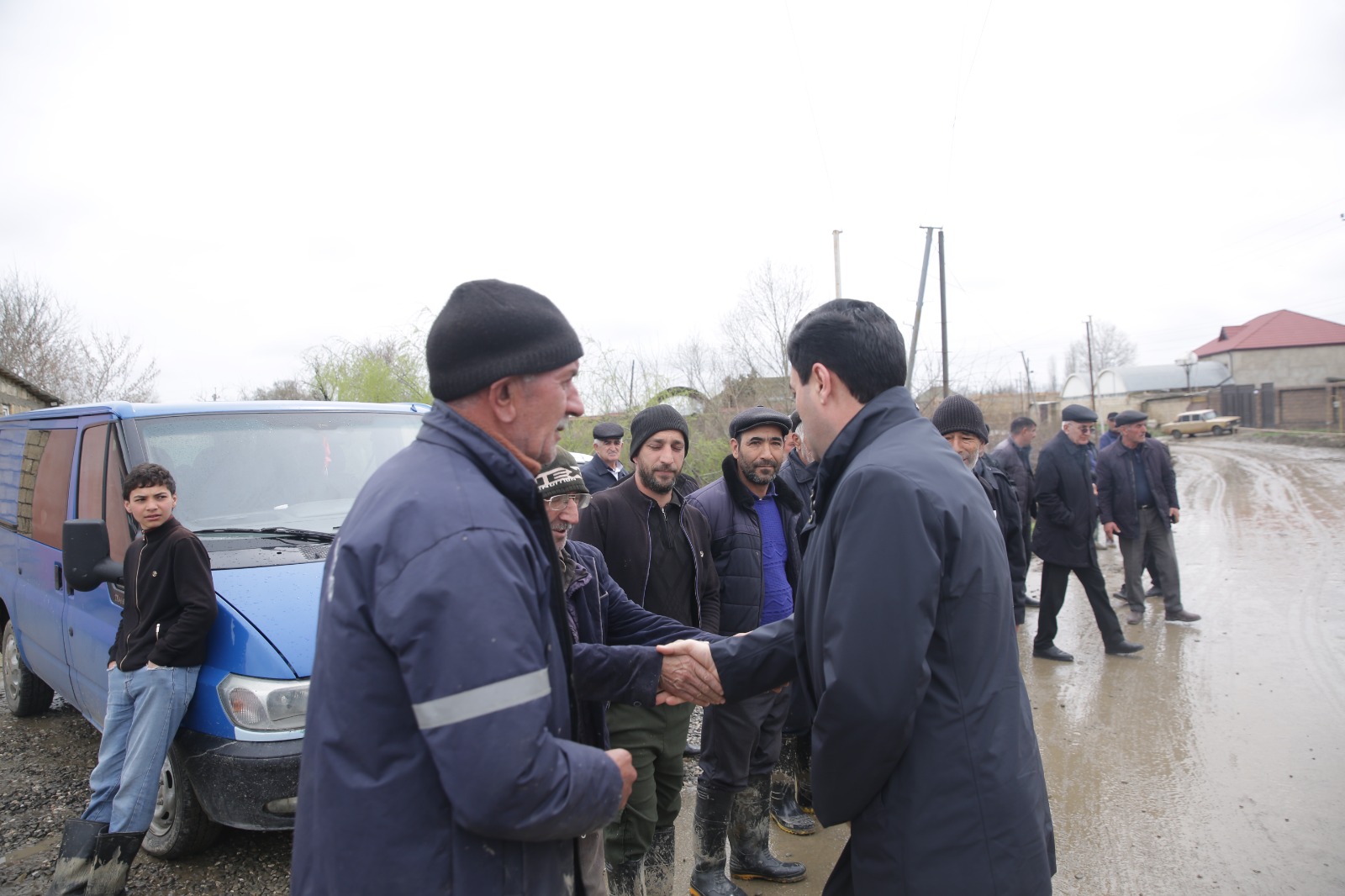 Xaçmazda icra başçısı zərərçəkmiş kəndlərə baş çəkdi: tapşırıqlar verdi (FOTO)