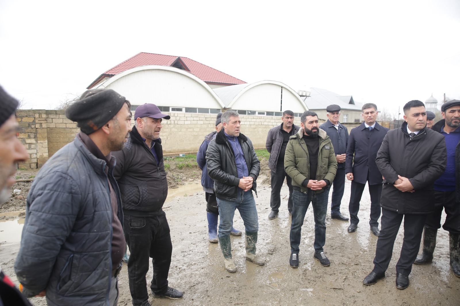 Xaçmazda icra başçısı zərərçəkmiş kəndlərə baş çəkdi: tapşırıqlar verdi (FOTO)