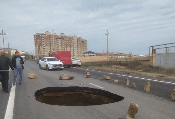 Xırdalan–Masazır–Novxanı yolunda çökmə: səbəb nədir?