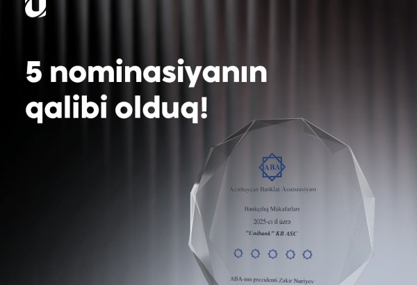 Unibank 5 nominasiya üzrə qalib olub