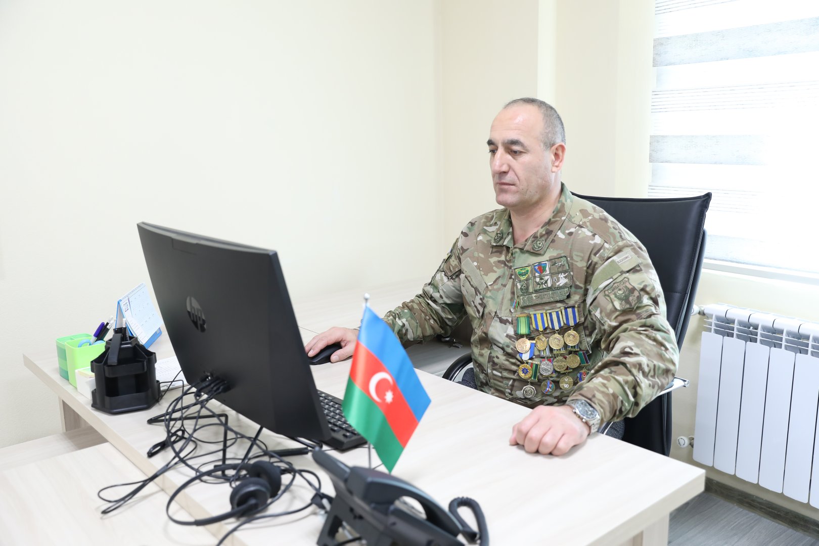 Vətən müharibəsi veteranlarına fasiləsiz dəstək - Səhiyyə Nazirliyinin “Çağrı Mərkəzi” 3 il fəaliyyətdə (FOTO)