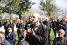 Xaçmazın Aşağı Zeyid kəndində səyyar qəbul keçirilib (FOTO)