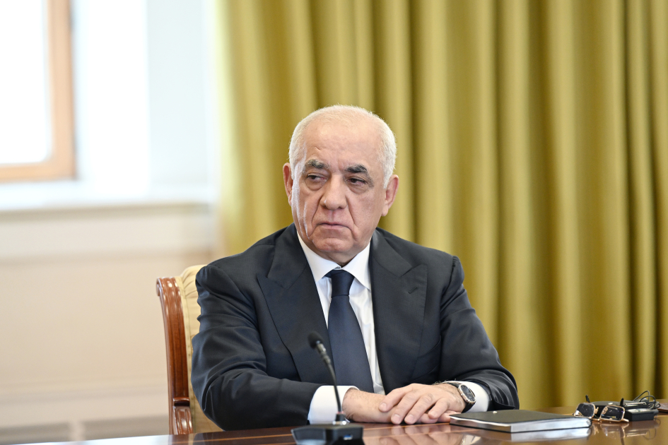 Prezident İlham Əliyev Türk Dövlətləri Təşkilatına üzv dövlətlərin hökumət başçılarının görüşünün iştirakçılarını qəbul edib (FOTO/VİDEO)