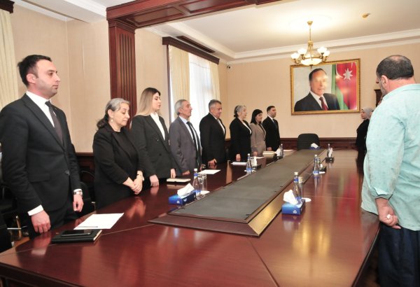 Abşeronda Aprel döyüşlərində şəhidlik zirvəsinə ucalan qəhrəmanlarımızın ailələri ilə görüş keçirilib (FOTO)
