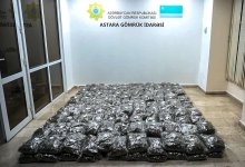Astara gömrüyündə əməliyyat: Meyvə kisələrinin altından 112 kq narkotik çıxdı (FOTO)