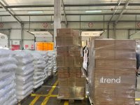 Prezident İlham Əliyevin tapşırığı ilə İrana növbəti humanitar yardım yola salınıb (FOTO/VİDEO)