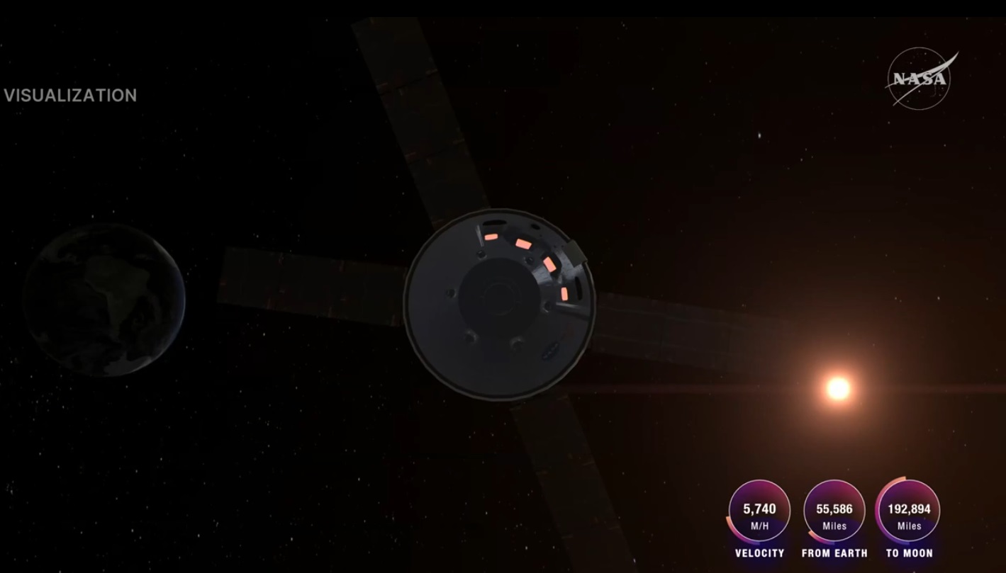 "Orion" kosmik gəmisi Aya doğru yola düşüb (FOTO)