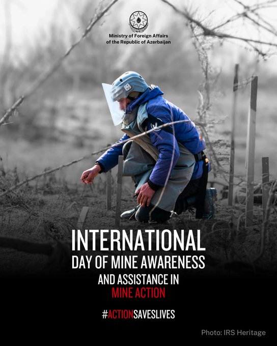 Azərbaycan mina təhlükəsinə qarşı mübarizədə öhdəliyini bir daha təsdiqləyib