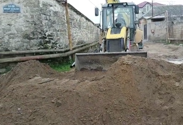 Maştağada qəzalı təxliyə xətti bərpa edilib