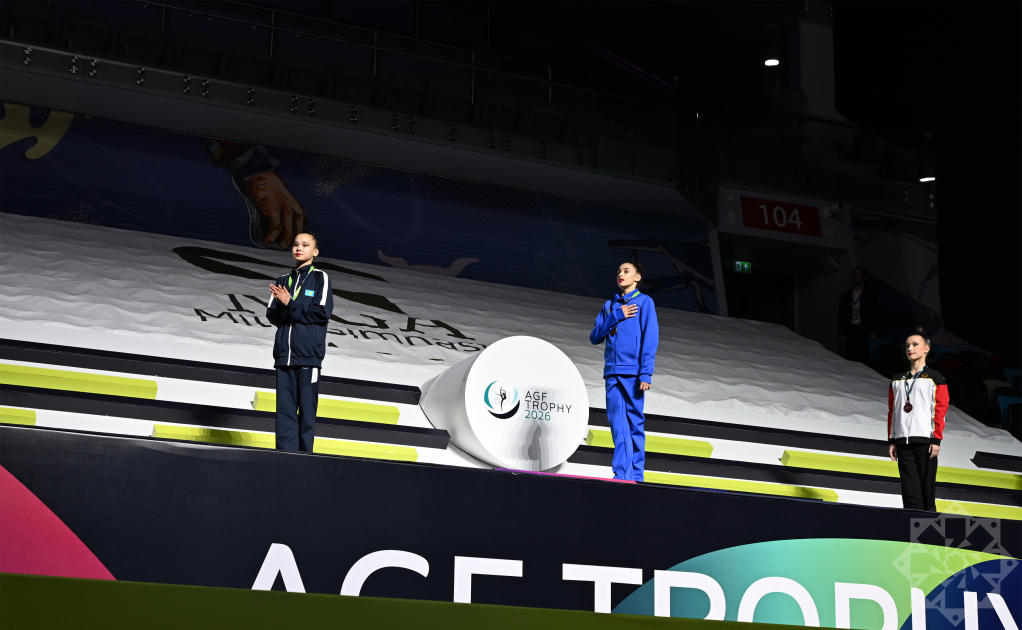 Azərbaycan gimnastı qızıl medal qazanıb