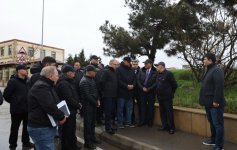 Kəmaləddin Heydərov Badamdardakı sürüşmə zonasında (FOTO/VİDEO)