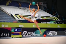 Bədii gimnastika üzrə "AGF TROPHY 2026" beynəlxalq turniri başa çatıb (FOTO)