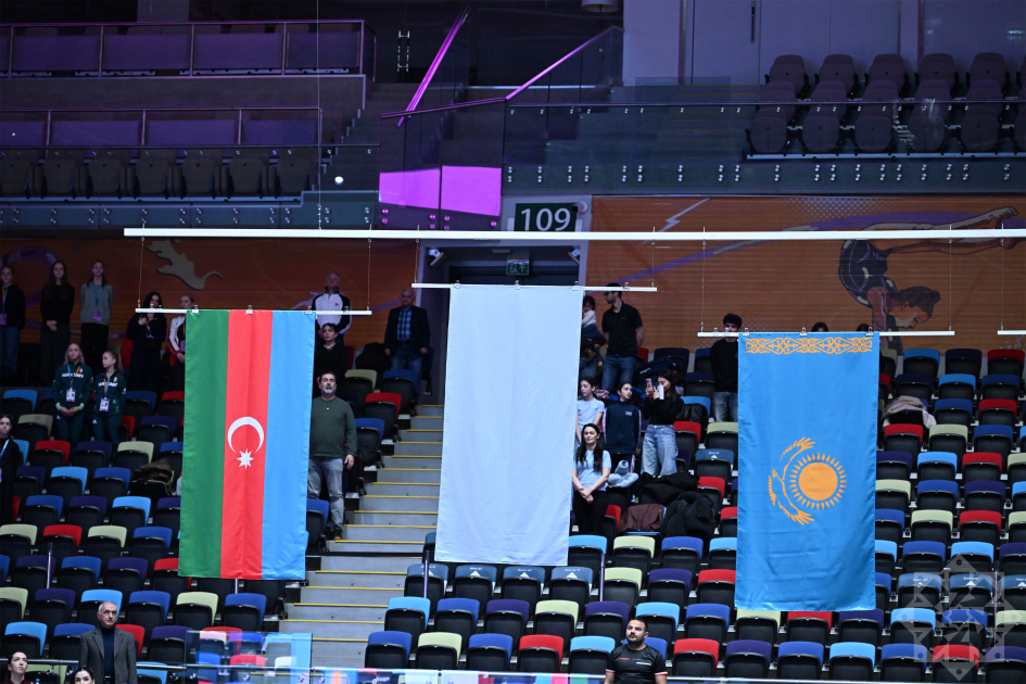 Azərbaycan gimnastı “AGF Trophy” turnirində gümüş medal qazanıb (FOTO)