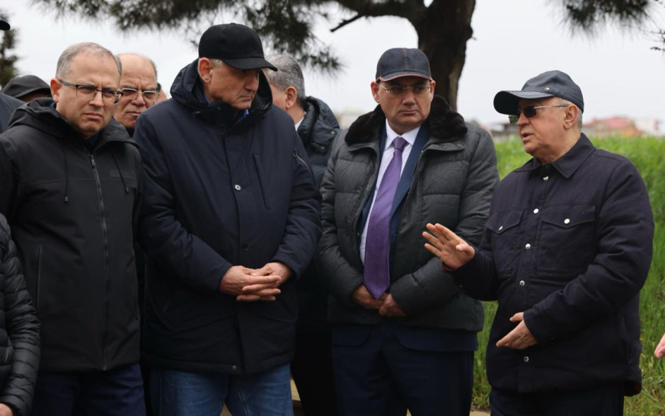 Kəmaləddin Heydərov Badamdardakı sürüşmə zonasında (FOTO/VİDEO)