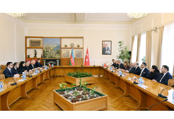 Konstitusiya Məhkəməsində Türkiyə Ali Məhkəməsinin Baş prokuroru ilə görüş keçirilib (FOTO)