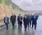 Kəmaləddin Heydərov Bibiheybətdəki təhlükəli ərazidə (FOTO)