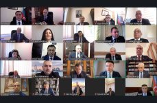 Milli Məclisin Hüquq siyasəti və dövlət quruculuğu komitəsinin İnsan hüquqları komitəsi ilə birgə iclası keçirilib (FOTO)