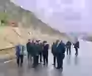 Kəmaləddin Heydərov Bibiheybətdəki təhlükəli ərazidə (FOTO)