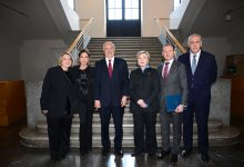 Azərbaycanın Birinci xanımı Mehriban Əliyeva Tbilisidə Gürcüstan Milli Muzeyində olub (FOTO)