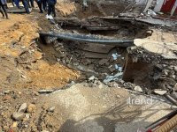 Bakıda kollektor üzərində tikilən ev tam söküldü – tapşırıqlar verildi (FOTO/VİDEO)