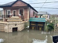 Keşlədə su basan ərazilərdə son vəziyyət (FOTO/VİDEO)