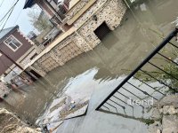 Keşlədə su basan ərazilərdə son vəziyyət (FOTO/VİDEO)