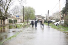 Nabranda və İstisuda sel – icra başçısı əraziyə getdi (FOTO)