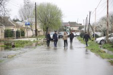 Nabranda və İstisuda sel – icra başçısı əraziyə getdi (FOTO)