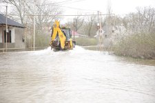 Nabranda və İstisuda sel – icra başçısı əraziyə getdi (FOTO)