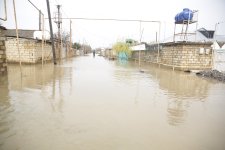 Nabranda və İstisuda sel – icra başçısı əraziyə getdi (FOTO)