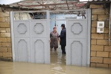 Nabranda və İstisuda sel – icra başçısı əraziyə getdi (FOTO)