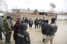 Nabranda və İstisuda sel – icra başçısı əraziyə getdi (FOTO)