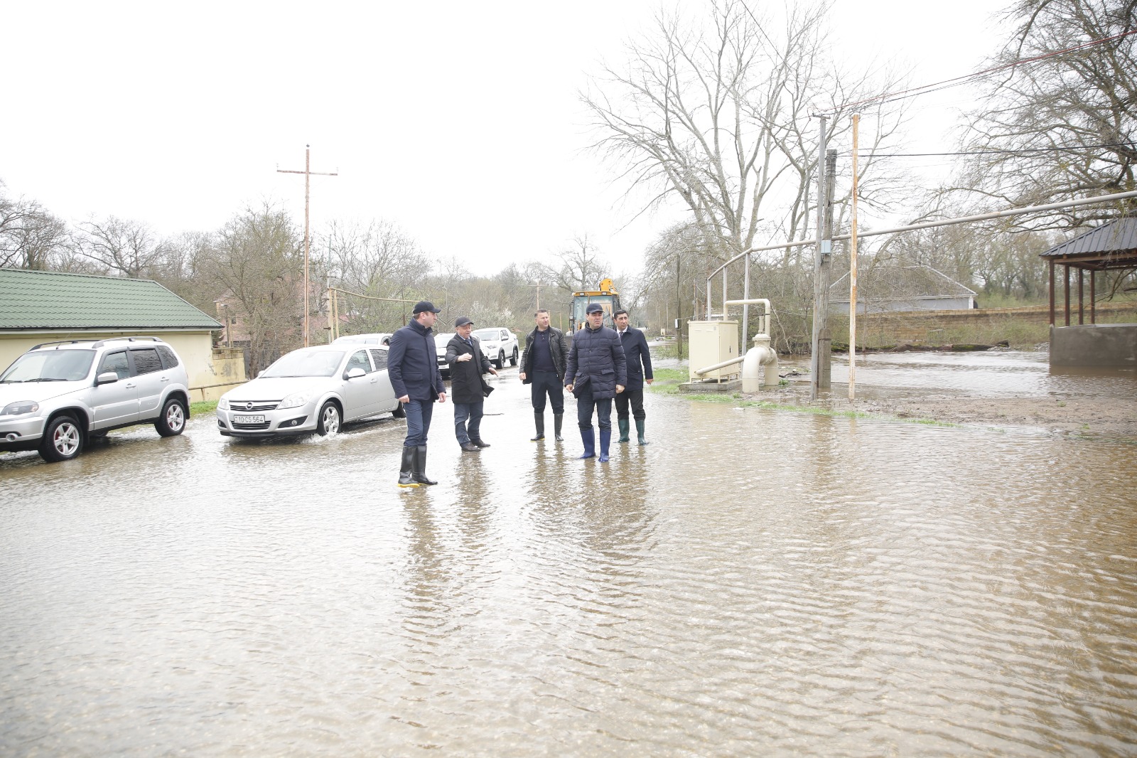 Nabranda və İstisuda sel – icra başçısı əraziyə getdi (FOTO)