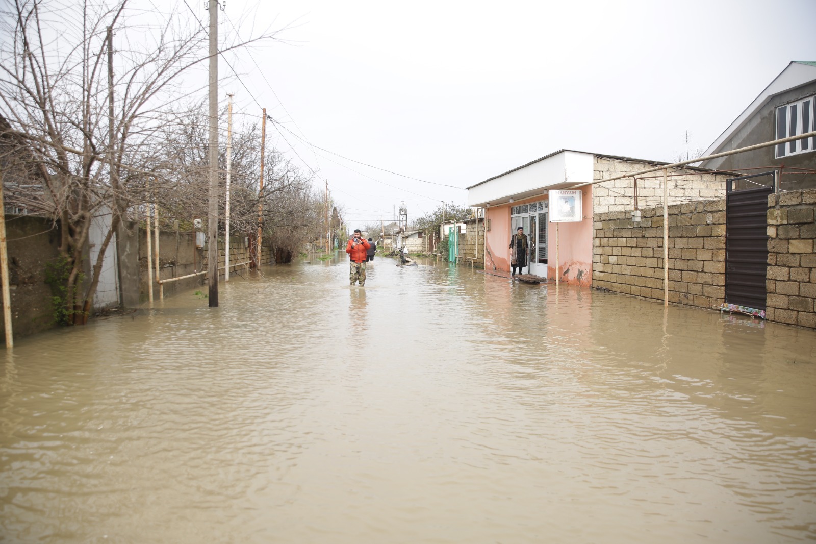 Nabranda və İstisuda sel – icra başçısı əraziyə getdi (FOTO)