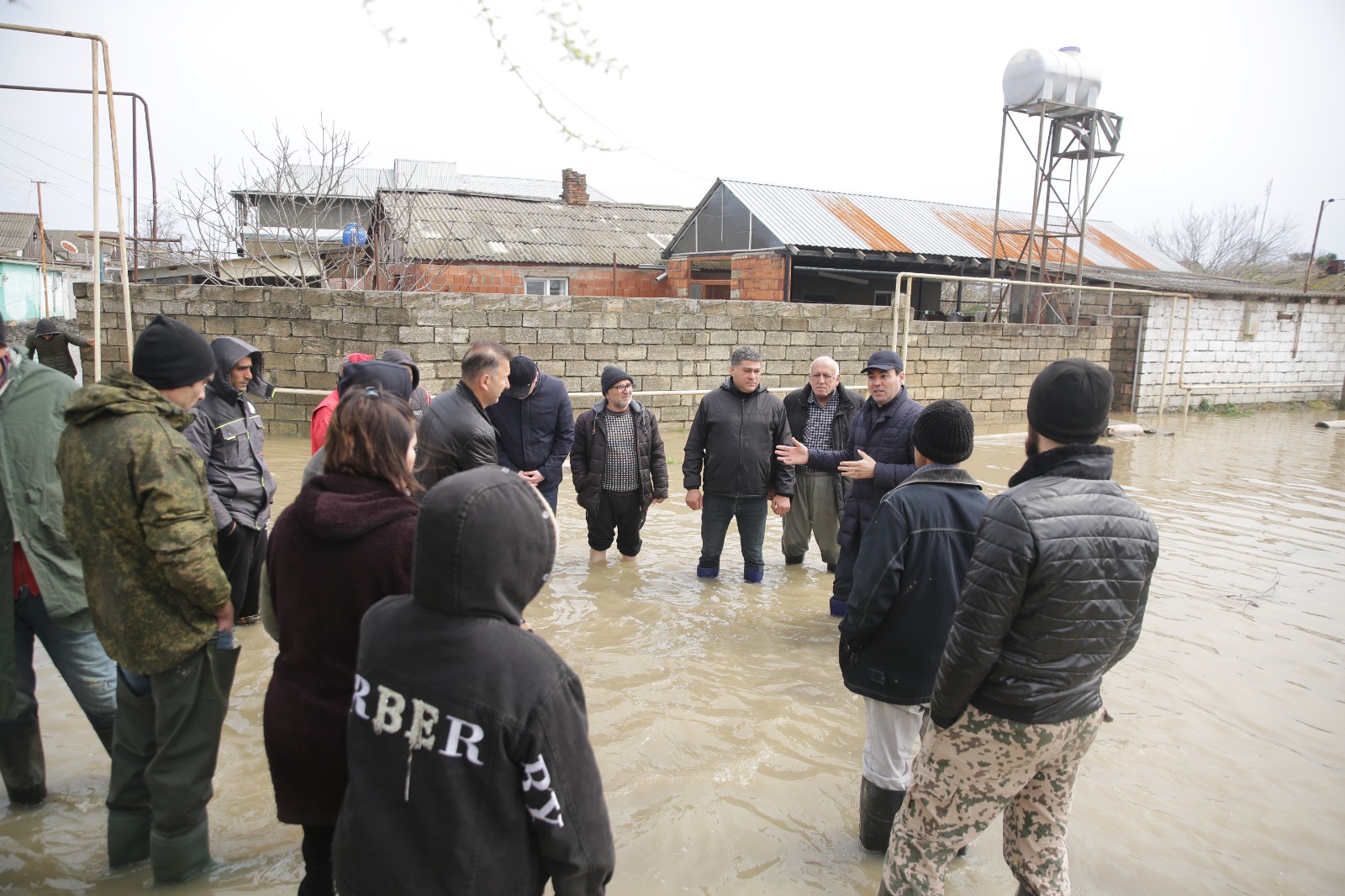 Nabranda və İstisuda sel – icra başçısı əraziyə getdi (FOTO)