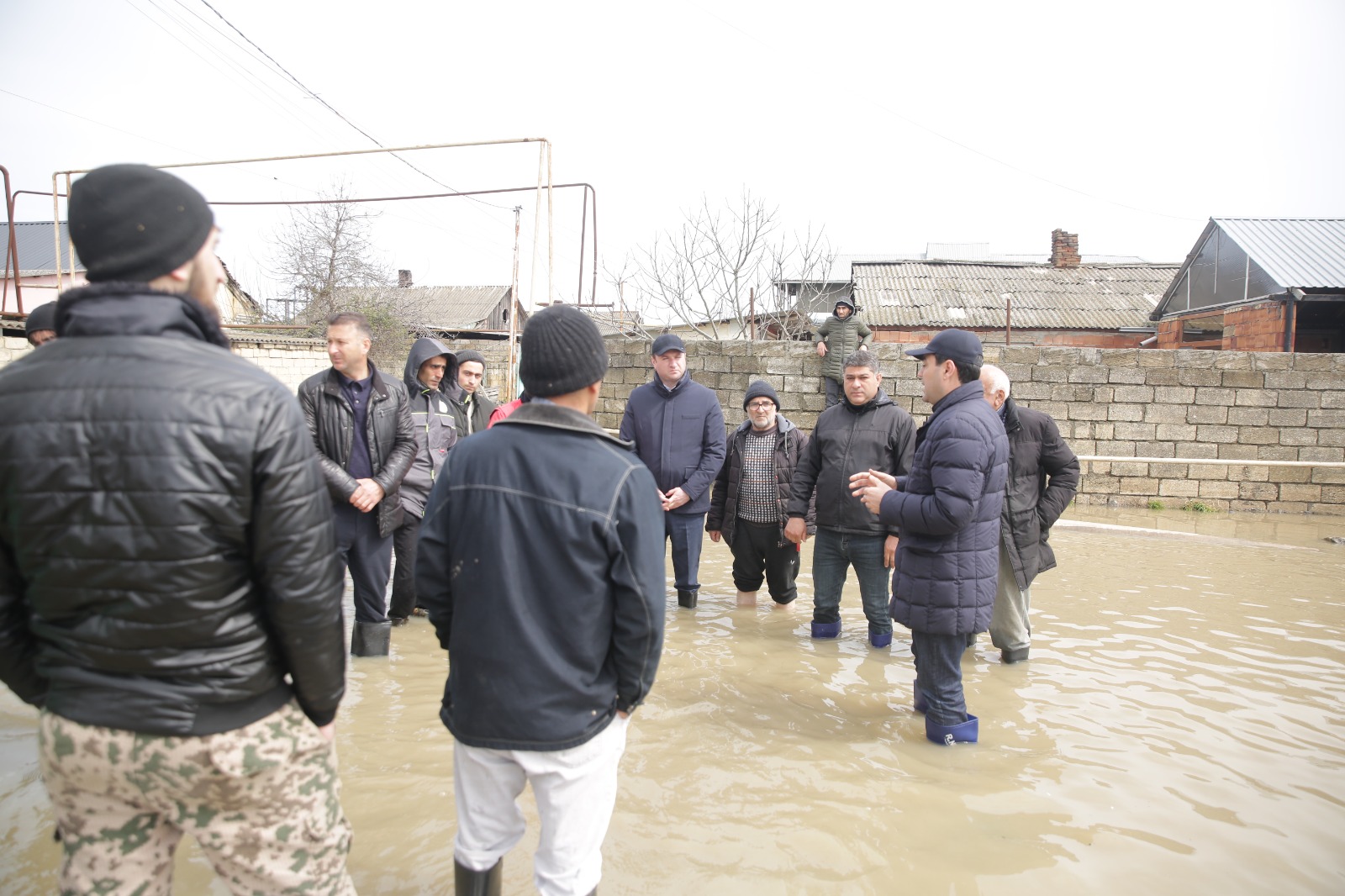 Nabranda və İstisuda sel – icra başçısı əraziyə getdi (FOTO)