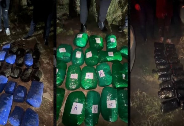 Qaradağda əməliyyat: 70 kq narkotik qanunsuz dövriyyədən çıxarılıb (FOTO/VİDEO)